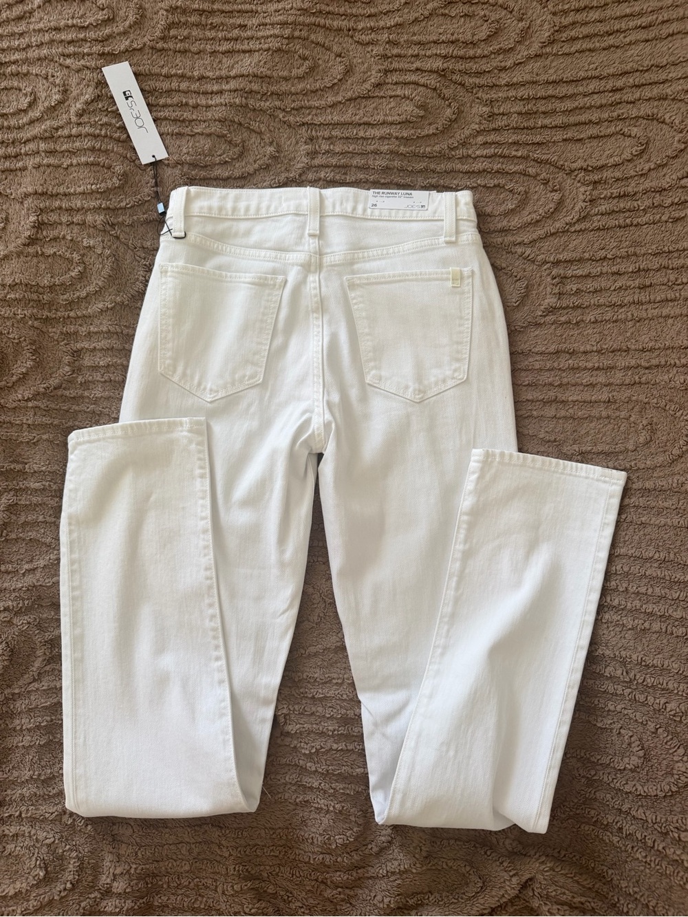 Joe's Jeans White Straight-Leg Women's Jeans
